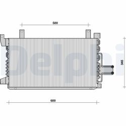 Kondensatorius, oro kondicionierius DELPHI TSP0225058