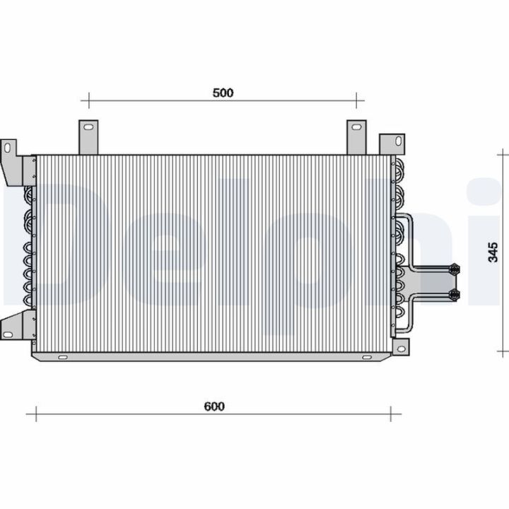 Kondensatorius, oro kondicionierius DELPHI TSP0225058