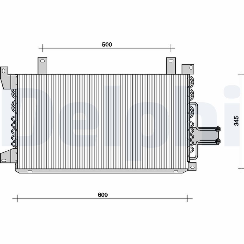 Kondensatorius, oro kondicionierius DELPHI TSP0225058