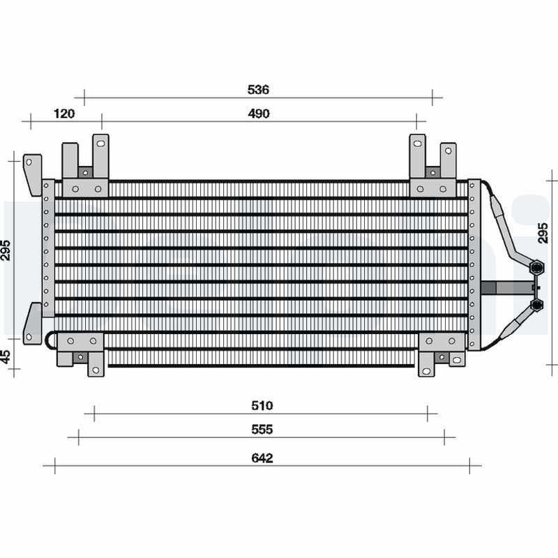 Kondensatorius, oro kondicionierius DELPHI TSP0225060