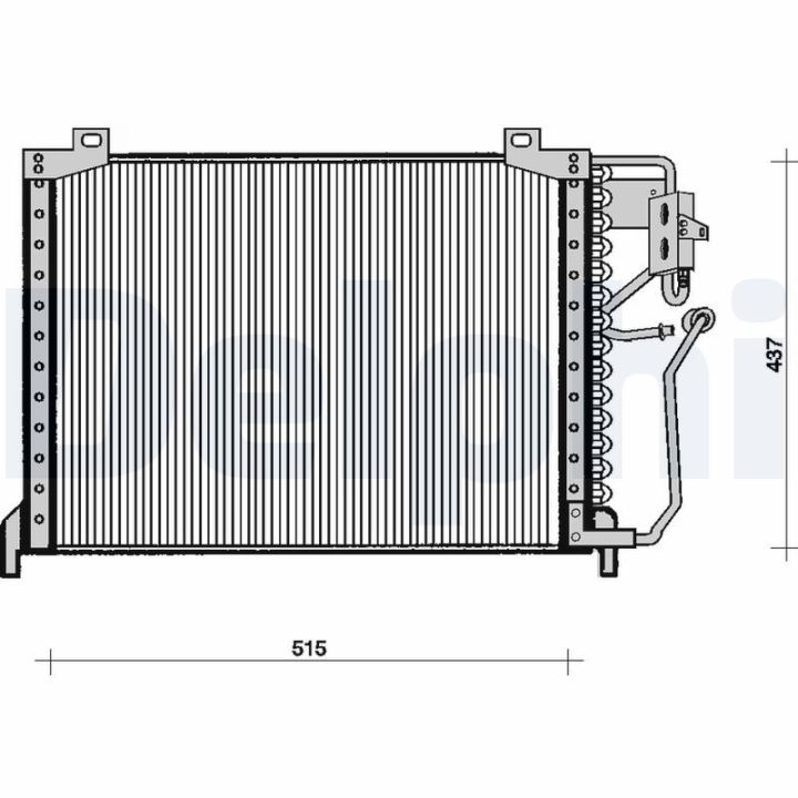Kondensatorius, oro kondicionierius DELPHI TSP0225064