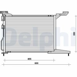 Kondensatorius, oro kondicionierius DELPHI TSP0225093