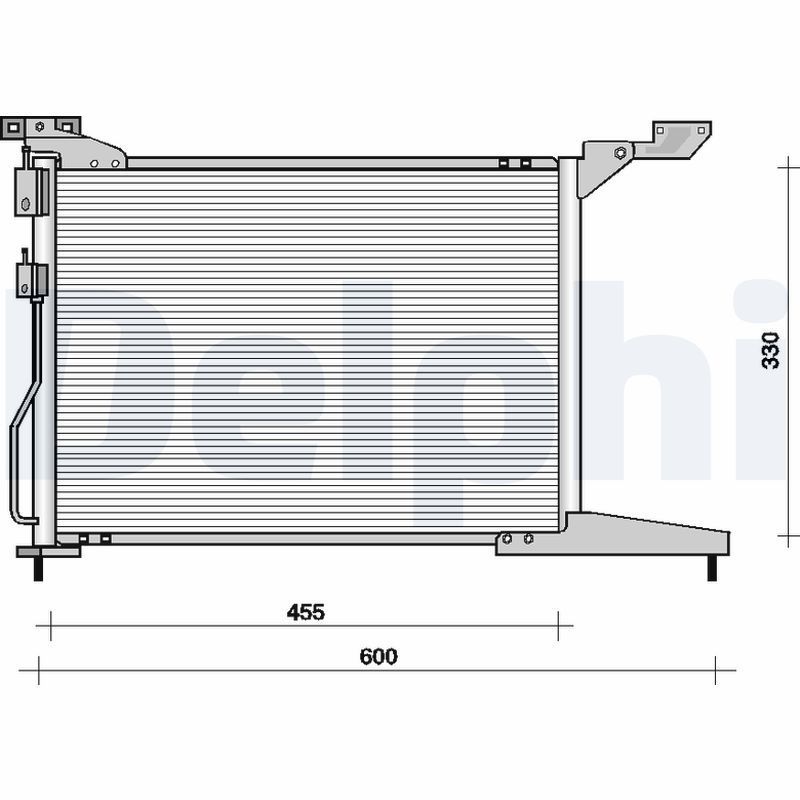 Kondensatorius, oro kondicionierius DELPHI TSP0225093