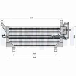 Kondensatorius, oro kondicionierius DELPHI TSP0225114