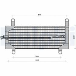 Kondensatorius, oro kondicionierius DELPHI TSP0225121