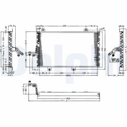 Kondensatorius, oro kondicionierius DELPHI TSP0225154
