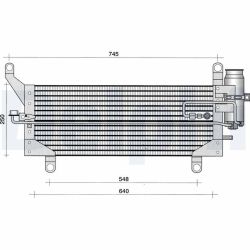 Kondensatorius, oro kondicionierius DELPHI TSP0225188