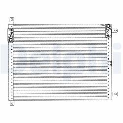 Kondensatorius, oro kondicionierius DELPHI TSP0225208