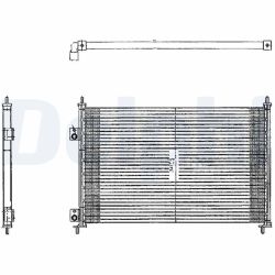 Kondensatorius, oro kondicionierius DELPHI TSP0225209