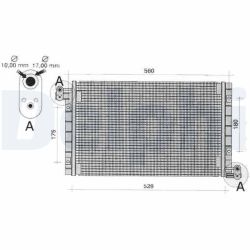 Kondensatorius, oro kondicionierius DELPHI TSP0225262