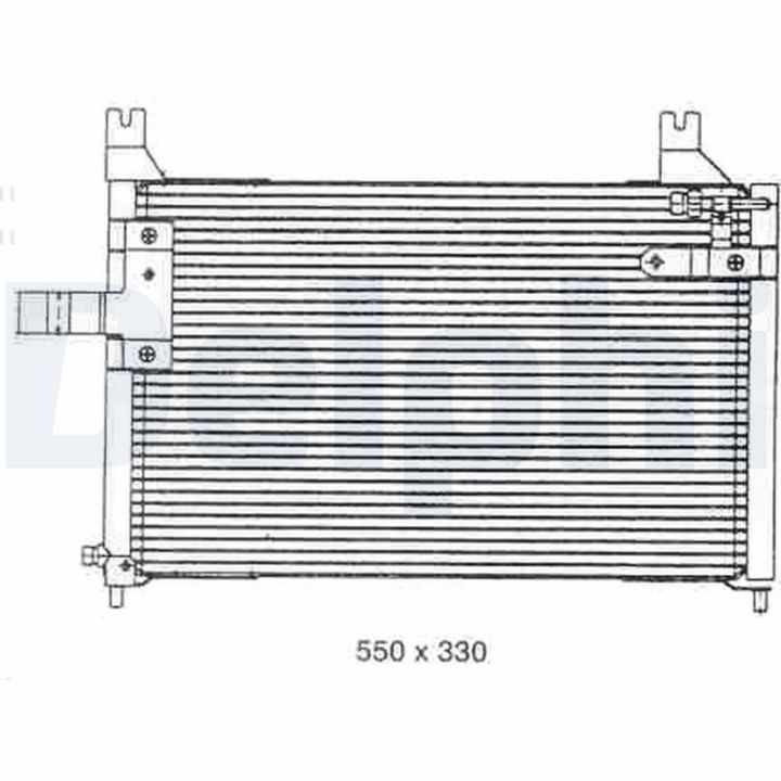 Kondensatorius, oro kondicionierius DELPHI TSP0225301