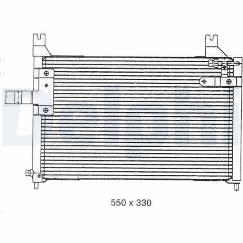 Kondensatorius, oro kondicionierius DELPHI TSP0225301