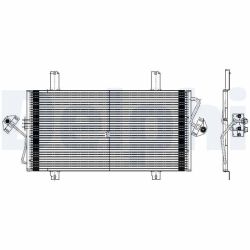 Kondensatorius, oro kondicionierius DELPHI TSP0225535
