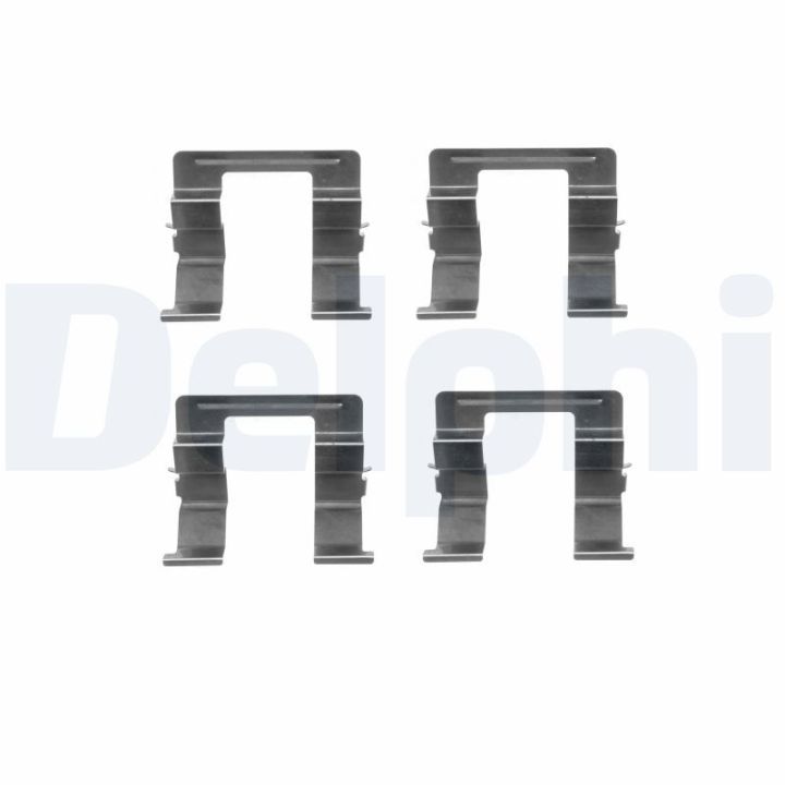 Priedų komplektas, diskinių stabdžių trinkelės DELPHI LX0420