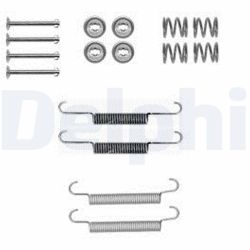 Priedų komplektas, stabdžių trinkelės DELPHI LY1377