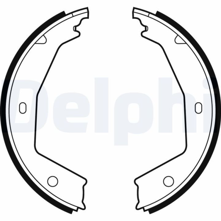 Stabdžių trinkelių komplektas, stovėjimo stabdis DELPHI LS1873