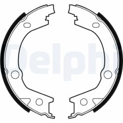 Stabdžių trinkelių komplektas, stovėjimo stabdis DELPHI LS2001