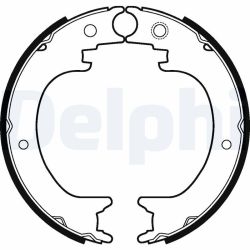 Stabdžių trinkelė, stovėjimo stabdys DELPHI LS2121