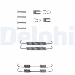 Priedų komplektas, stabdžių trinkelės DELPHI LY1060