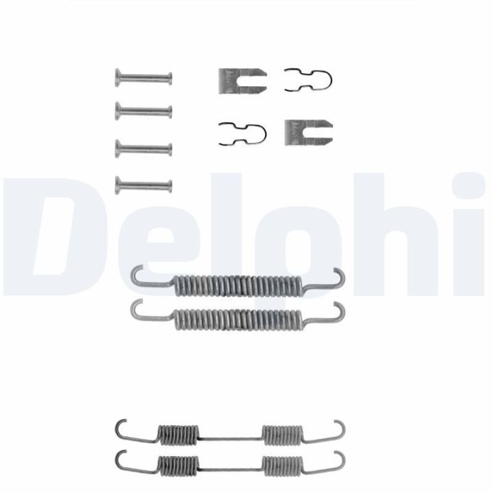 Priedų komplektas, stabdžių trinkelės DELPHI LY1060