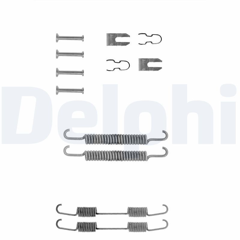 Priedų komplektas, stabdžių trinkelės DELPHI LY1060