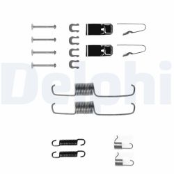 Priedų komplektas, stabdžių trinkelės DELPHI LY1144