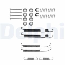 Priedų komplektas, stabdžių trinkelės DELPHI LY1234