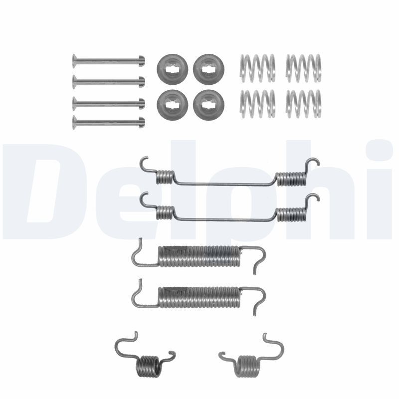 Priedų komplektas, stabdžių trinkelės DELPHI LY1264