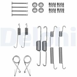 Priedų komplektas, stabdžių trinkelės DELPHI LY1415