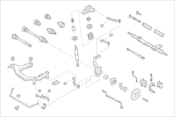 Rato pakaba DELPHI OE-AUDI-000016708-F