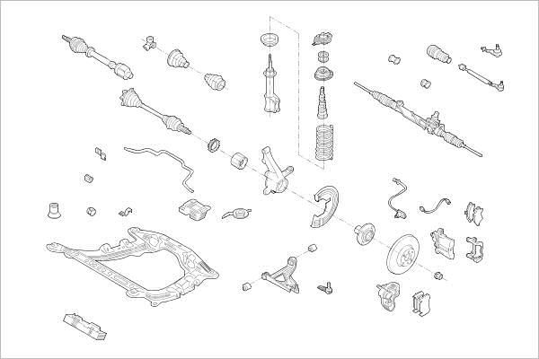 Rato pakaba DELPHI OE-RENA-000002053-F