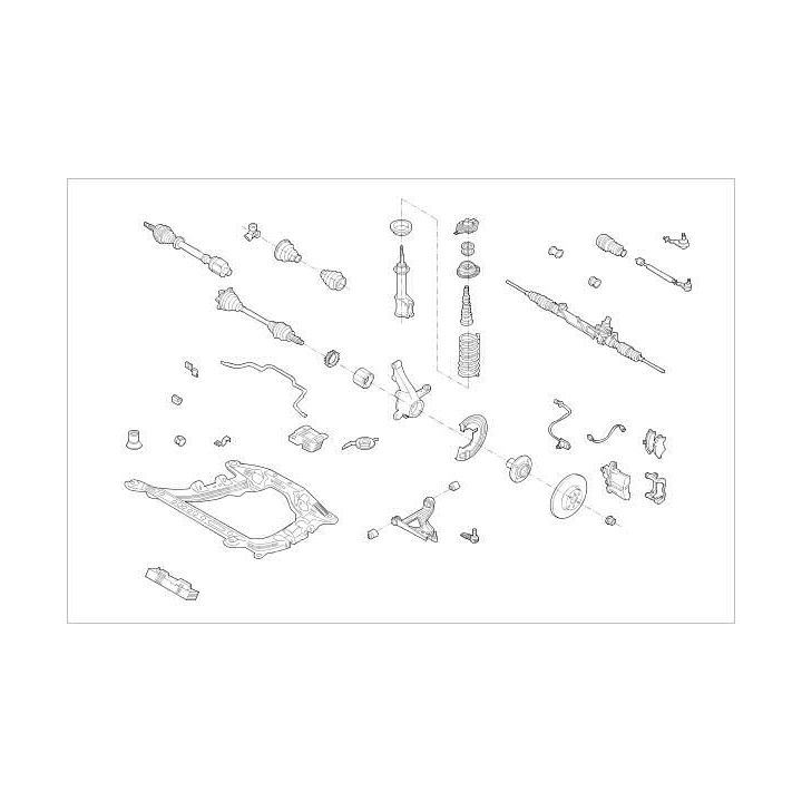 Rato pakaba DELPHI OE-RENA-000002058-F