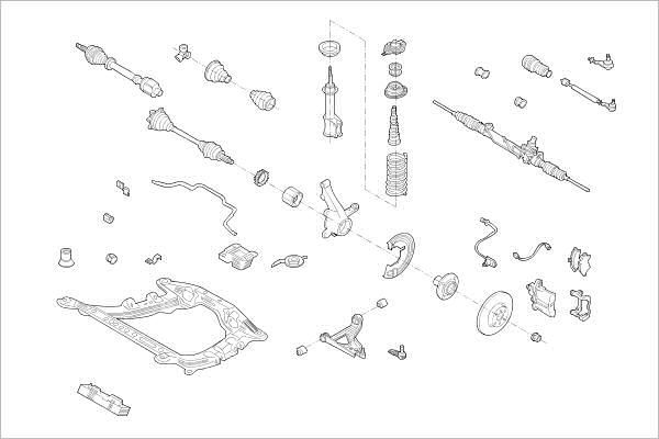 Rato pakaba DELPHI OE-RENA-000002063-F