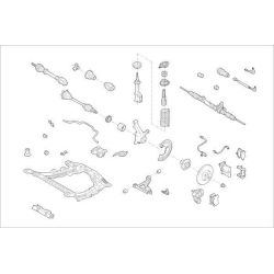 Rato pakaba DELPHI OE-RENA-000003758-F