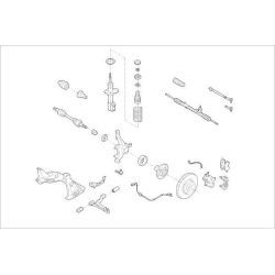 Rato pakaba DELPHI OE-RENA-000005658-F