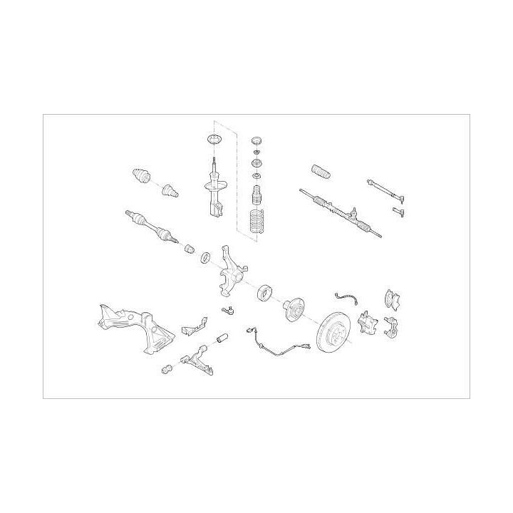 Rato pakaba DELPHI OE-RENA-000005658-F