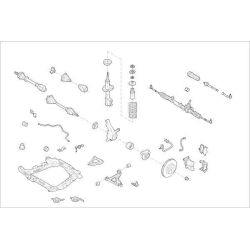 Rato pakaba DELPHI OE-RENA-000014577-F