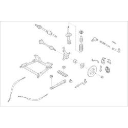 Rato pakaba DELPHI OE-RENA-000015575-R