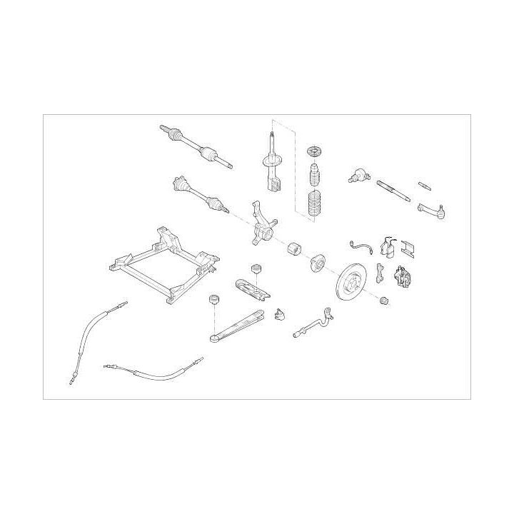 Rato pakaba DELPHI OE-RENA-000015575-R