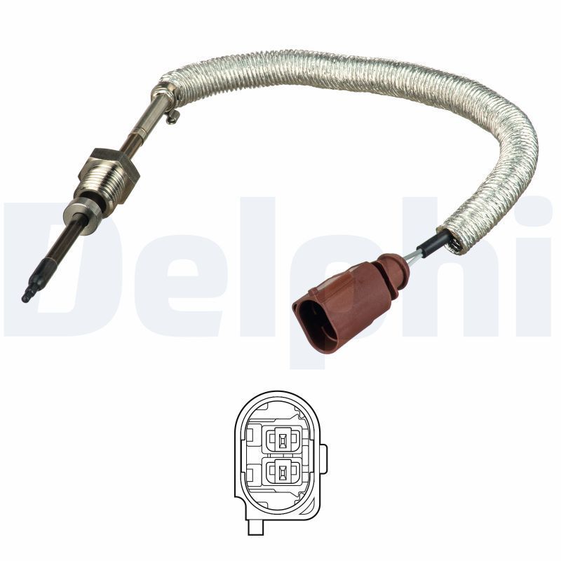 Jutiklis, išmetamųjų dujų temperatūra DELPHI TS30145