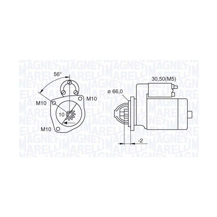Starteris MAGNETI MARELLI 063521084000