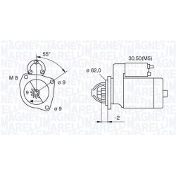 Starteris MAGNETI MARELLI 063521120410