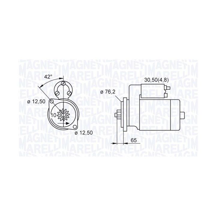 Starteris MAGNETI MARELLI 063521230140