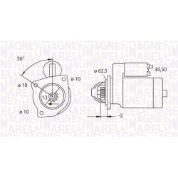 Starteris MAGNETI MARELLI 063523624010