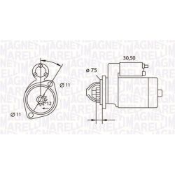 Starteris MAGNETI MARELLI 063523627010