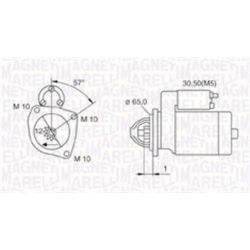 Starteris MAGNETI MARELLI 063721252010
