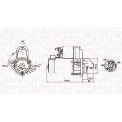 Starteris MAGNETI MARELLI 063721257010