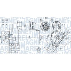 Starteris MAGNETI MARELLI 063721466010