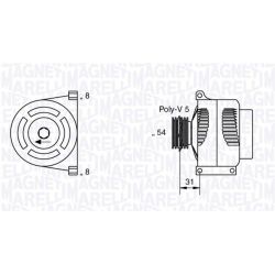 Kintamosios srovės generatorius MAGNETI MARELLI 063377426010