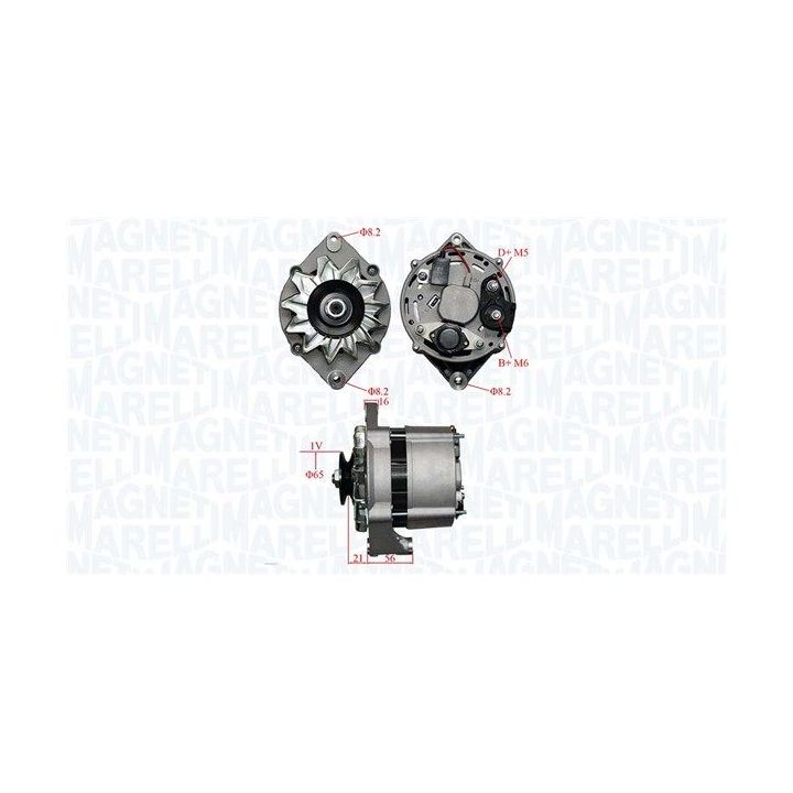 Kintamosios srovės generatorius MAGNETI MARELLI 063730099010